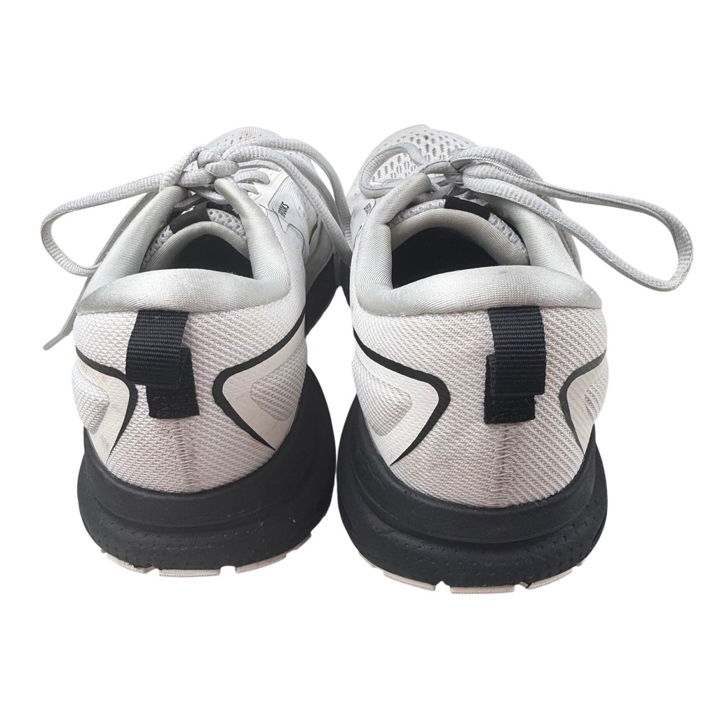 Brooks Trace 3 Running Shoes Womens 8 Wide White Black 1204011D191 Sneakers - Picture 2 of 8